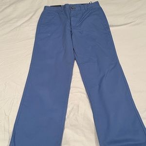 Vineyard Vines Men's Chino Club Pants Blue Shep & Ian Flat Front NWT!